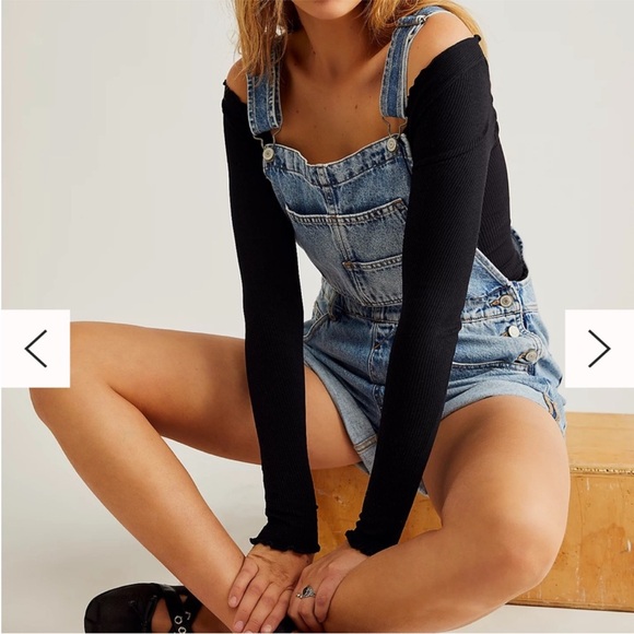 Free People Denim - Free People Ziggy Shortalls 🌼